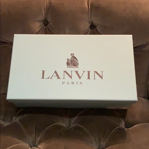 Authentic Lanvin slip-on sneakers size 7